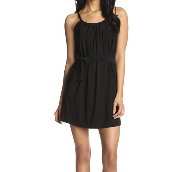 KAMALI kulture sleeveless peasant mini dress - Picture 1 of 8